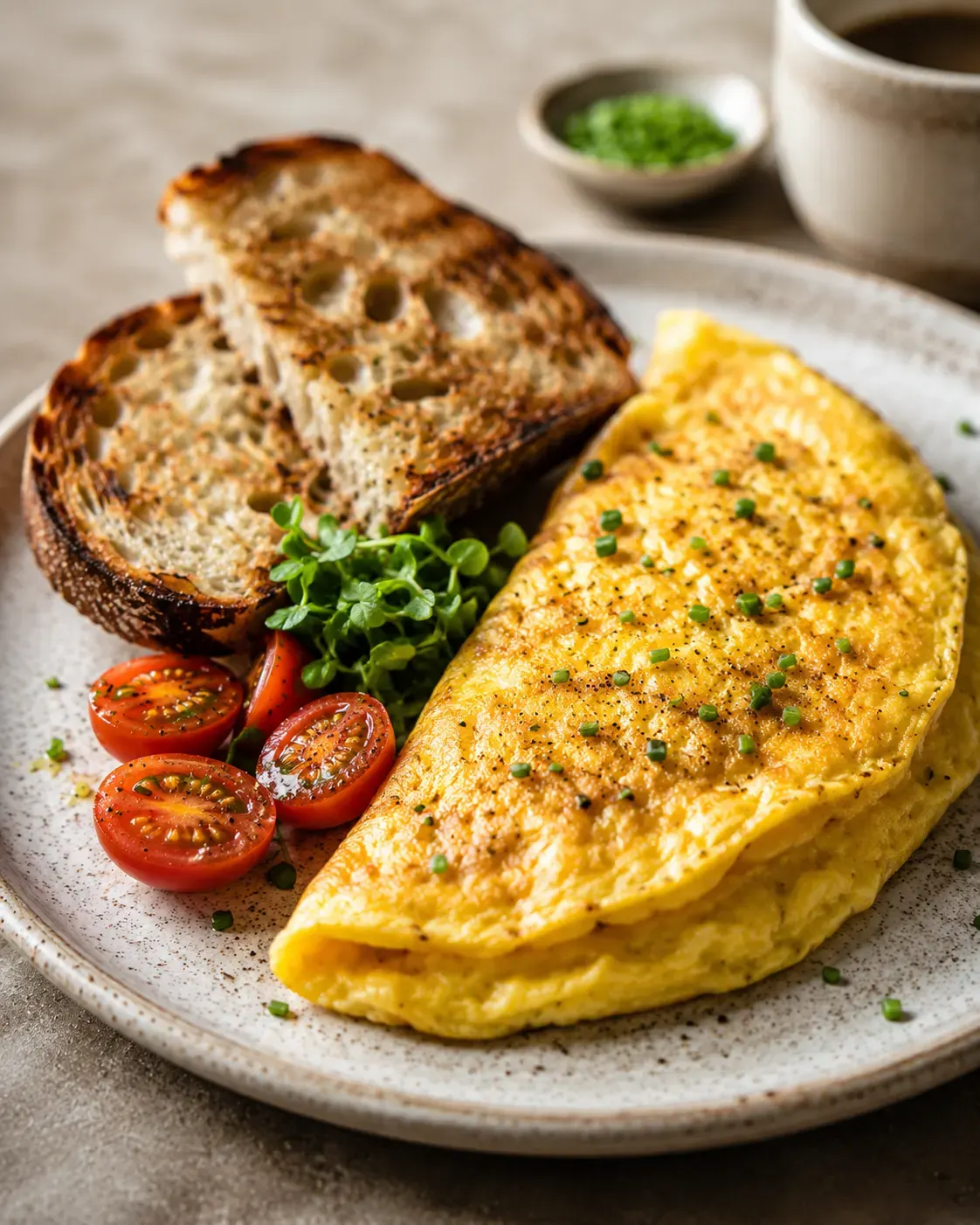 Omelette clásico